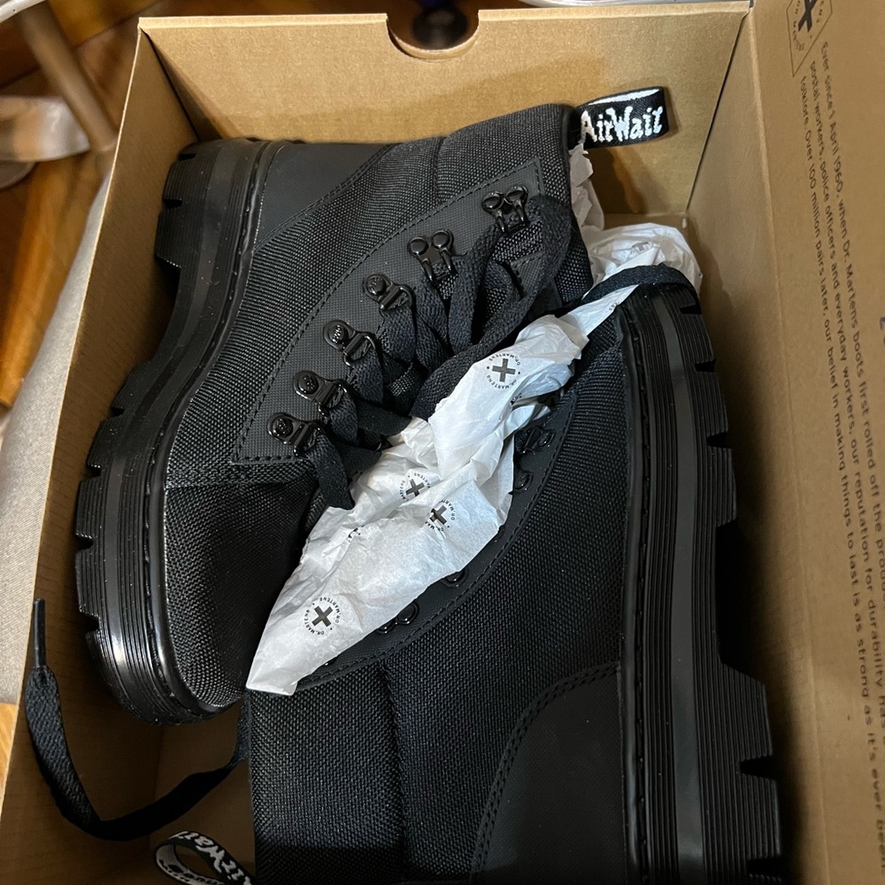 Dr Martens Black boots.